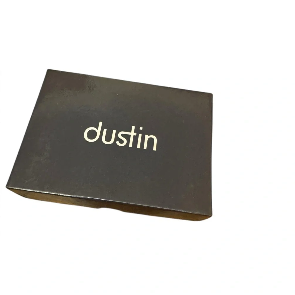Dustin black leather men’s wallet. Made in Italy. NIB